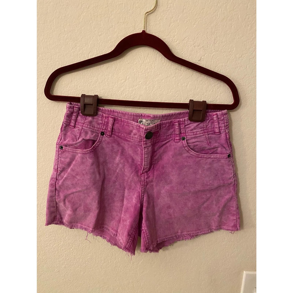 Free People Shorts / Corduroy / Purple W26